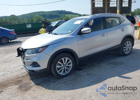 2021 Nissan Rogue Sport Sv Awd Xtronic Cvt from USA, damaged, VIN JN1BJ1BW7MW661804